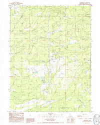 Download a high-resolution, GPS-compatible USGS topo map for Whitmore, CA (1986 edition)