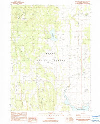 Download a high-resolution, GPS-compatible USGS topo map for Whittemore Ridge, CA (1990 edition)