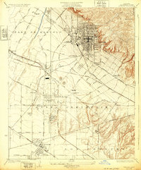 Download a high-resolution, GPS-compatible USGS topo map for Whittier, CA (1932 edition)
