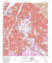 Download a high-resolution, GPS-compatible USGS topo map for Whittier, CA (1984 edition)