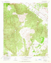 Download a high-resolution, GPS-compatible USGS topo map for Wildomar, CA (1964 edition)