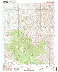 Download a high-resolution, GPS-compatible USGS topo map for Wildrose Peak, CA (1988 edition)