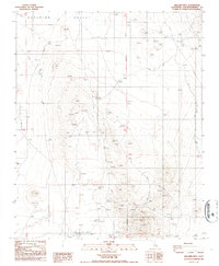 Download a high-resolution, GPS-compatible USGS topo map for Williams Well, CA (1986 edition)