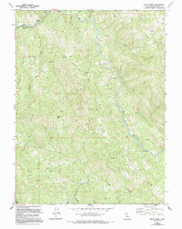 Download a high-resolution, GPS-compatible USGS topo map for Willis Ridge, CA (1994 edition)