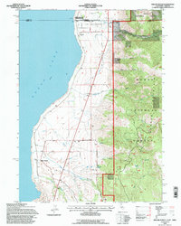 Download a high-resolution, GPS-compatible USGS topo map for Willow Ranch, CA (1996 edition)
