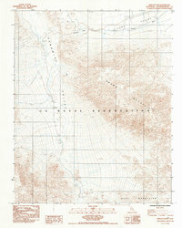 Download a high-resolution, GPS-compatible USGS topo map for Wingate Pass, CA (1984 edition)