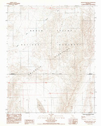Download a high-resolution, GPS-compatible USGS topo map for Wingate Wash East, CA (1985 edition)