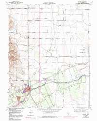 Download a high-resolution, GPS-compatible USGS topo map for Winters, CA (1991 edition)