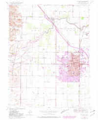 Download a high-resolution, GPS-compatible USGS topo map for Woodland, CA (1981 edition)