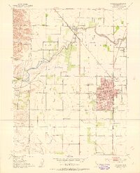 1952 Map of Woodland CA High Res - CA Woodland 466613 1952 24000 Tn