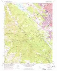 Download a high-resolution, GPS-compatible USGS topo map for Woodside, CA (1975 edition)