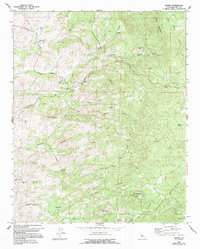Download a high-resolution, GPS-compatible USGS topo map for Woody, CA (1994 edition)