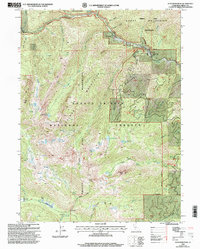 Download a high-resolution, GPS-compatible USGS topo map for Ycatapom Peak, CA (2003 edition)