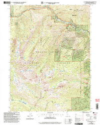 Download a high-resolution, GPS-compatible USGS topo map for Ycatapom Peak, CA (2003 edition)