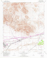 Download a high-resolution, GPS-compatible USGS topo map for Yermo, CA (1971 edition)