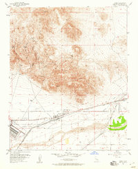 Download a high-resolution, GPS-compatible USGS topo map for Yermo, CA (1960 edition)