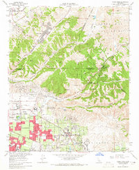 Download a high-resolution, GPS-compatible USGS topo map for Yorba Linda, CA (1965 edition)