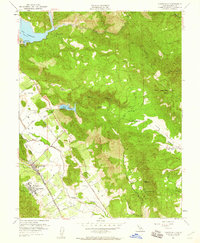 Download a high-resolution, GPS-compatible USGS topo map for Yountville, CA (1960 edition)