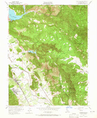 Download a high-resolution, GPS-compatible USGS topo map for Yountville, CA (1966 edition)