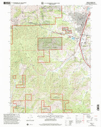 Download a high-resolution, GPS-compatible USGS topo map for Yreka, CA (2004 edition)