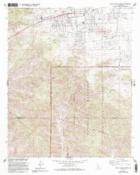 Download a high-resolution, GPS-compatible USGS topo map for Yucca Valley South, CA (1994 edition)