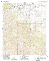 Download a high-resolution, GPS-compatible USGS topo map for Yucca Valley South, CA (1994 edition)