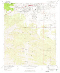 Download a high-resolution, GPS-compatible USGS topo map for Yucca Valley South, CA (1975 edition)