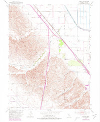 preview thumbnail of historical topo map of Yolo County, CA in 1953