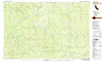 Download a high-resolution, GPS-compatible USGS topo map for Dubakella Mtn, CA (1981 edition)