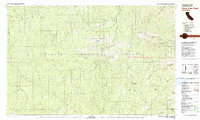 Download a high-resolution, GPS-compatible USGS topo map for Pony Buck Peak, CA (1981 edition)