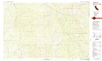 Download a high-resolution, GPS-compatible USGS topo map for South Yolla Bolly, CA (1982 edition)
