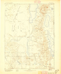 1892 Map of Alturas