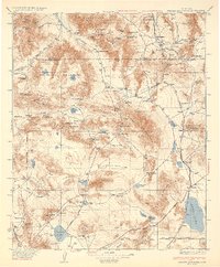 Download a high-resolution, GPS-compatible USGS topo map for Avawatz Mountains, CA (1933 edition)