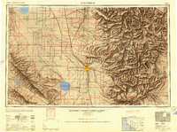 1948 Map of Bakersfield
