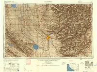 preview thumbnail of historical topo map of Bakersfield, CA in 1956