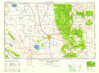 preview thumbnail of historical topo map of Bakersfield, CA in 1960