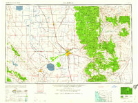 Download a high-resolution, GPS-compatible USGS topo map for Bakersfield, CA (1960 edition)