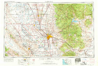 preview thumbnail of historical topo map of Bakersfield, CA in 1962