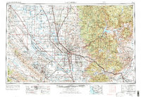 Download a high-resolution, GPS-compatible USGS topo map for Bakersfield, CA (1973 edition)