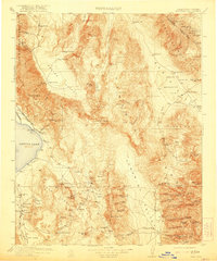 Download a high-resolution, GPS-compatible USGS topo map for Ballarat, CA (1921 edition)