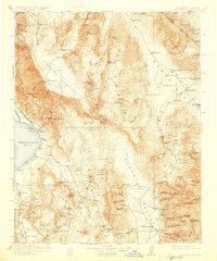 Download a high-resolution, GPS-compatible USGS topo map for Ballarat, CA (1927 edition)