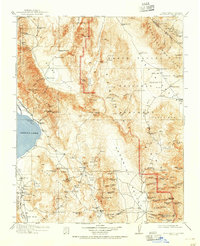 Download a high-resolution, GPS-compatible USGS topo map for Ballarat, CA (1951 edition)