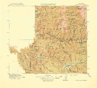 preview thumbnail of historical topo map of California, United States in 1915