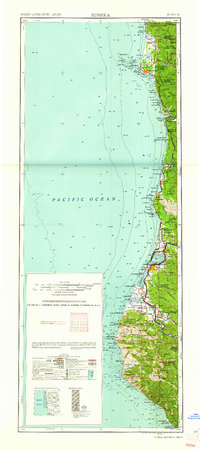 1961 Map of Eureka