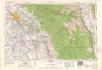 preview thumbnail of historical topo map of Fresno, CA in 1966