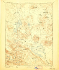 Download a high-resolution, GPS-compatible USGS topo map for Honey Lake, CA (1906 edition)