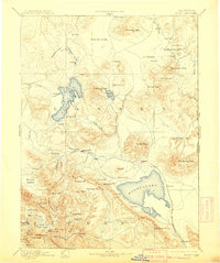 Download a high-resolution, GPS-compatible USGS topo map for Honey Lake, CA (1909 edition)