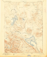 Download a high-resolution, GPS-compatible USGS topo map for Honey Lake, CA (1913 edition)