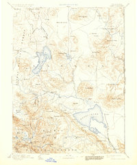 Download a high-resolution, GPS-compatible USGS topo map for Honey Lake, CA (1930 edition)