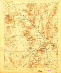 preview thumbnail of historical topo map of San Bernardino County, CA in 1912